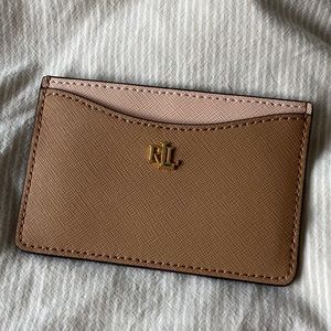 Lauren Ralph Lauren Leather Card Case